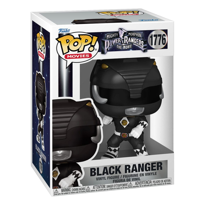 Mighty Morphin Power Rangers: The Movie POP! Movies Vinyl Figures Black Ranger 9 cm [2]