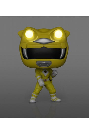 Mighty Morphin Power Rangers: The Movie POP! Movies Vinyl Figures Yellow Ranger (GITD) 9 cm [3]
