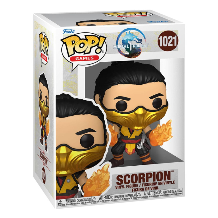 Mortal Kombat POP! Games Vinyl Figure Scorpion 9 cm [2]