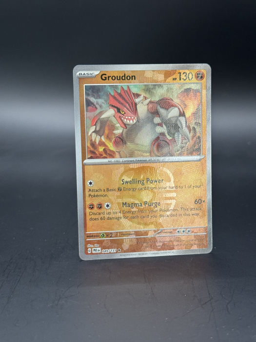 Groudon (xPRE 049) [MasterBall] - NM | Pokemon Prismatic Evolutions [2]