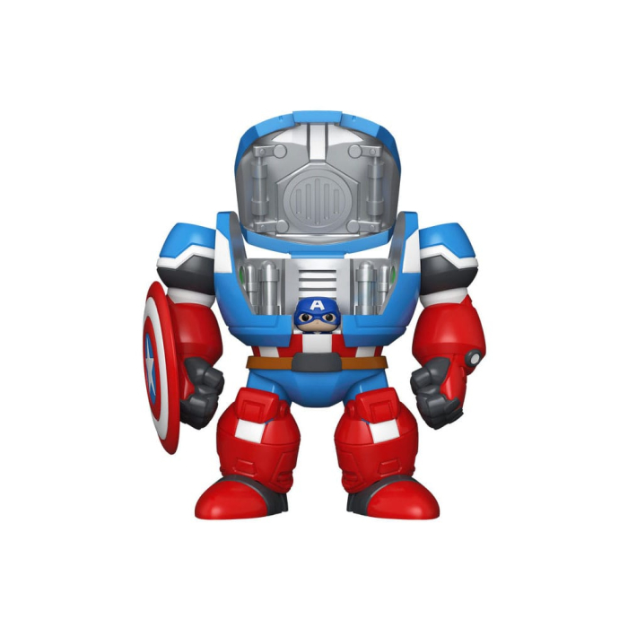 Marvel Bitty POP! Bots Figure WI- CA Mech w/Cap 11,7 cm [5]