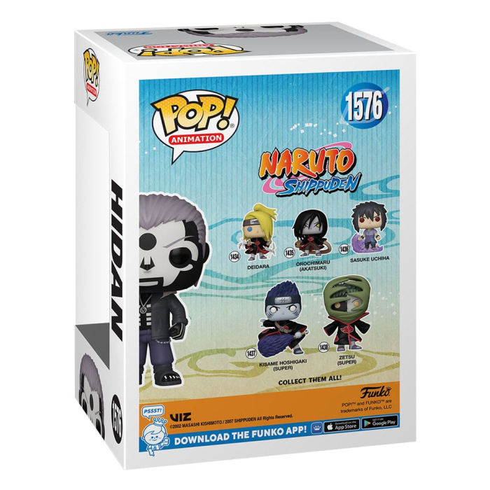 Naruto Pop! Animation Vinyl Figure Hidan w/jacket Exclusive Edition 9 cm [3]