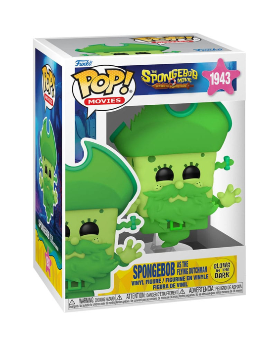 SpongeBob SquarePants POP! Vinyl Figure SpongeBob as the Flying Dutchman (Glow) 9 cm [2]