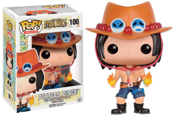 One Piece POP! Television Vinyl Figure Portgas D. Ace 9 cm [2]