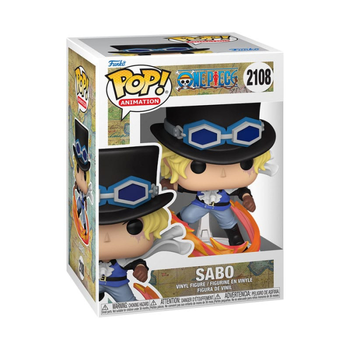 One Piece POP! Vinyl Animation Figure Sabo 9 cm [2]