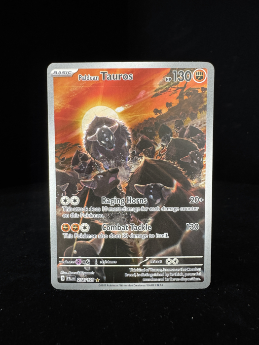 Paldean Tauros (PAL218) - EX | Pokemon Paldea Evolved [2]