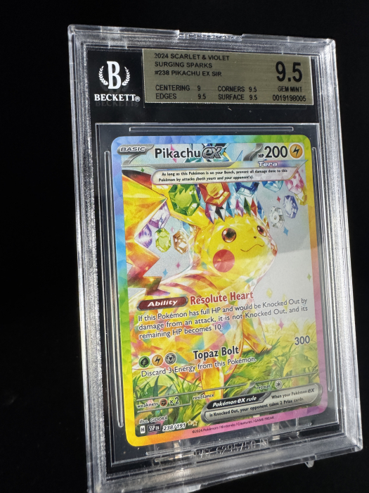 Pikachu ex (SSP238) - Graded BGS 9.5 [GEM MINT] | Pokemon Surging Sparks [3]