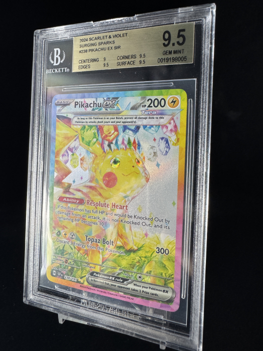 Pikachu ex (SSP238) - Graded BGS 9.5 [GEM MINT] | Pokemon Surging Sparks [5]
