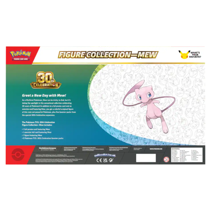 Pokemon TCG: 30th Celebration - Figure Collection [Mew] [4]