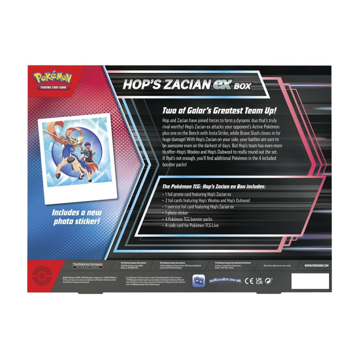 Pokémon TCG: Hop's Zacia ex Box [4]