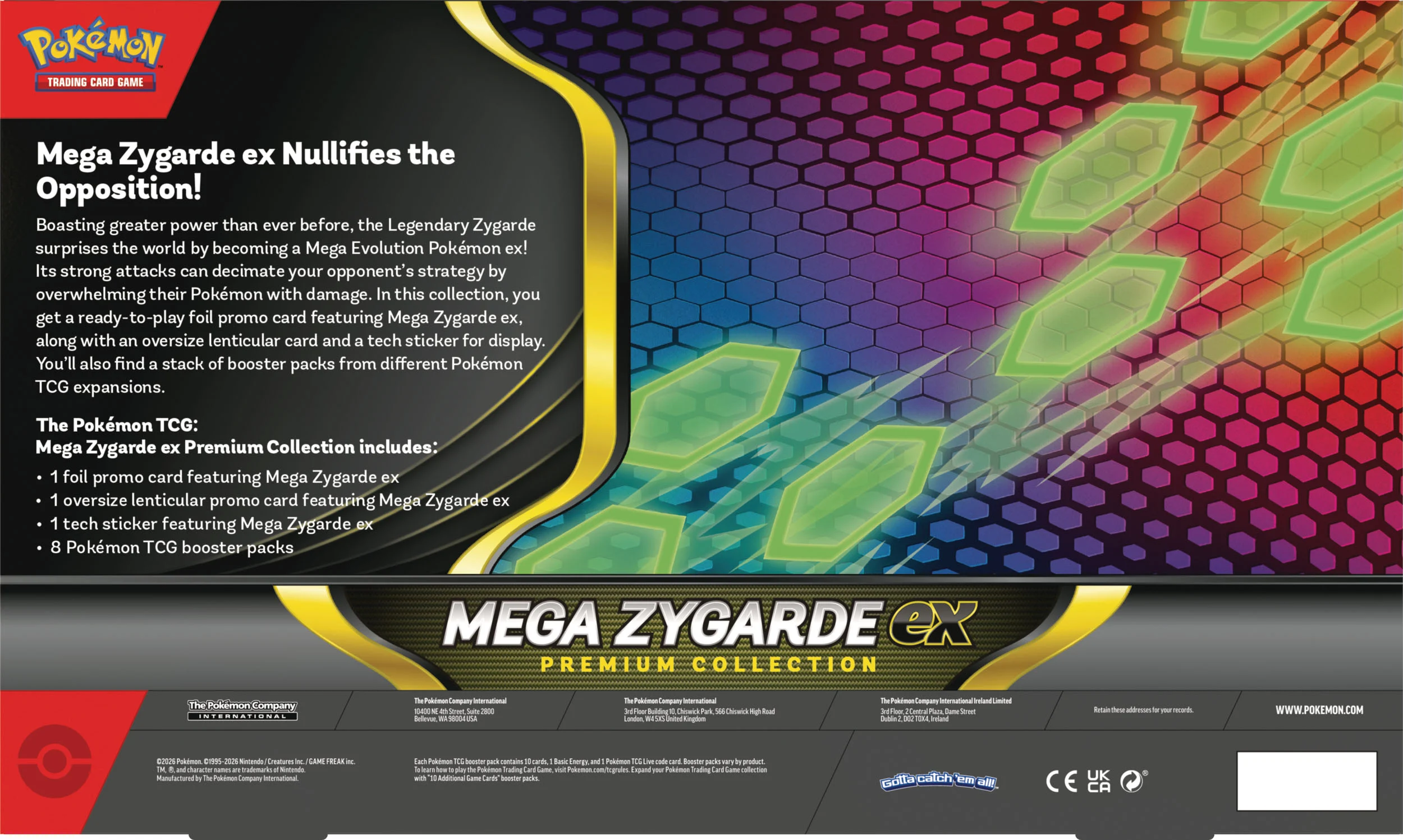 Pokémon TCG: Mega Zygarde ex Premium Collection Box [2]