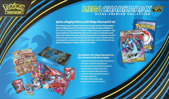 Pokémon TCG: Mega Charizard X ex Ultra-Premium Collection [2]