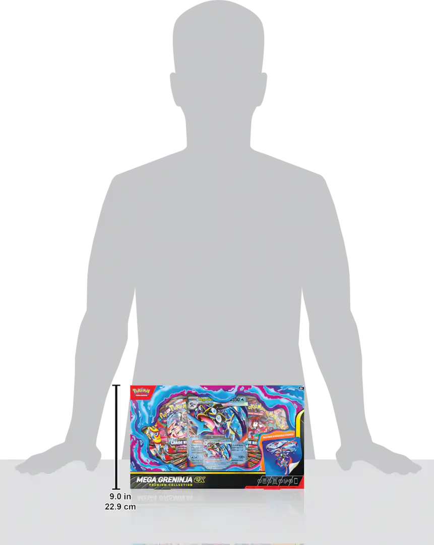 Precomanda Pokemon TCG: Mega Greninja ex Premium Collection Box [8]