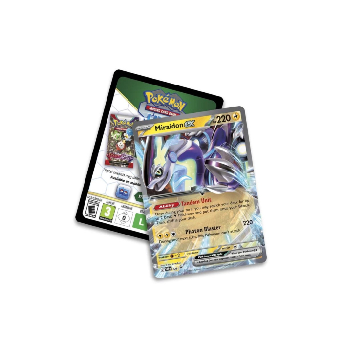 Pokémon TCG: Paldea Legends Tin [Miraidon ex] [2]