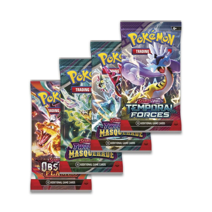 Pokémon TCG: Paradox Clash Tin [Walking Wake ex] [4]