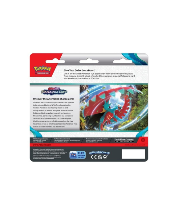 Pokémon TCG: Paradox Rift 3 Pack Blister [Arctibax] [2]