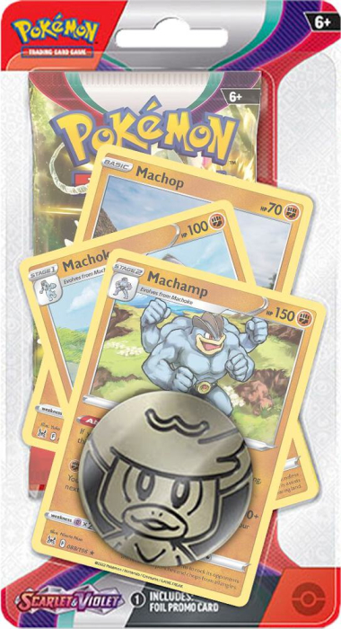 Pokémon TCG: Scarlet & Violet Premium Checklane Blister [Machamp] [1]
