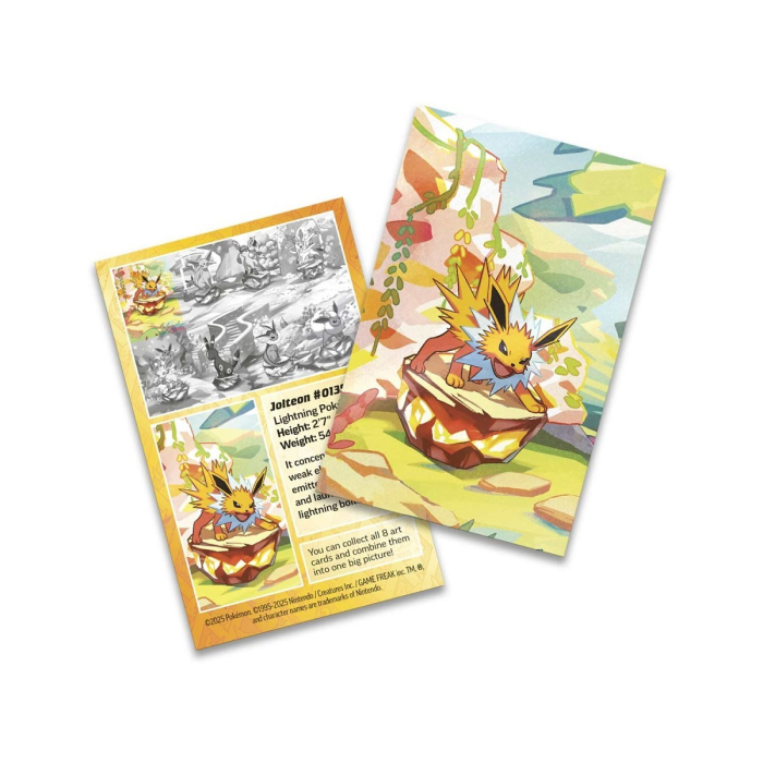 Pokémon TCG: Scarlet & Violet-Prismatic Evolutions Mini Tin (Jolteon) [4]