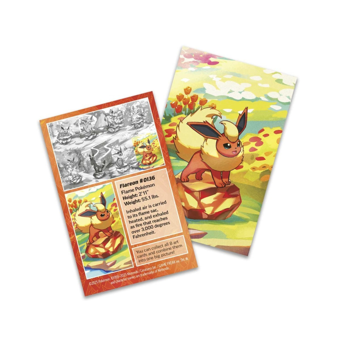 Pokémon TCG: Scarlet & Violet-Prismatic Evolutions Mini Tin (Flareon) [4]