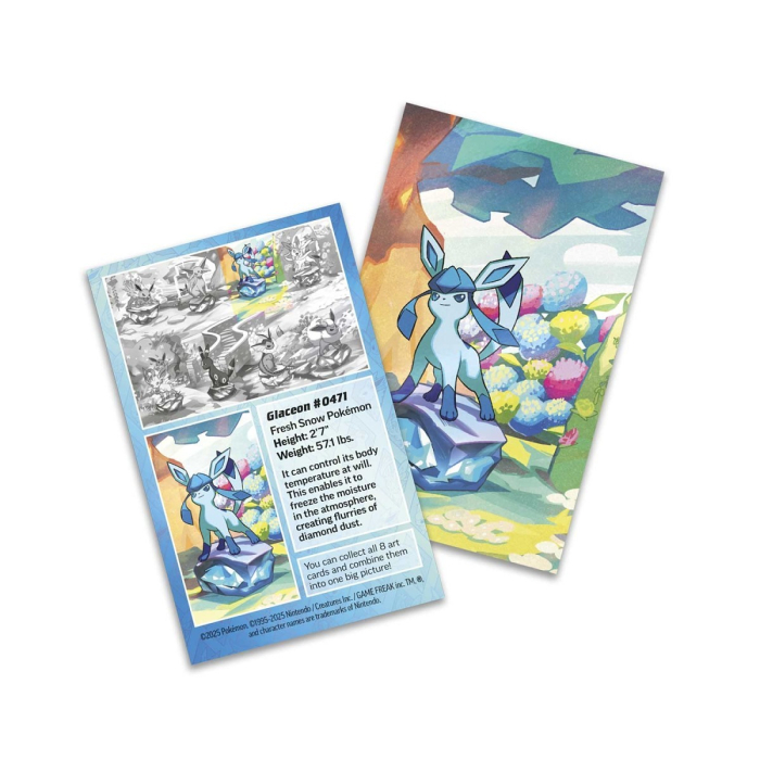 Pokémon TCG: Scarlet & Violet-Prismatic Evolutions Mini Tin (Glaceon) [4]