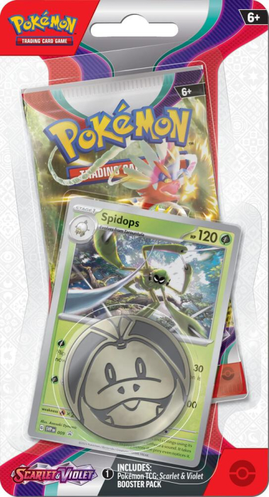 Pokémon TCG: Scarlet & Violet Single Pack Blister [Spidops] [1]