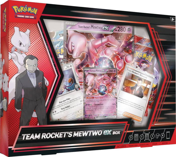 Pokémon TCG: Team Rocket's Mewtwo ex Box [2]