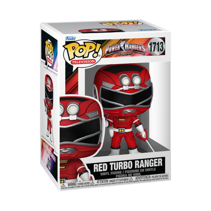 Power Rangers Generations (Tommy) POP! Movies Vinyl Figures Turbo - Red Ranger 9 cm [2]