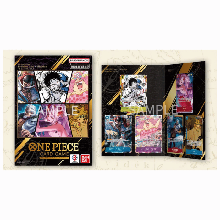 One Piece TCG: Premium Card Collection - 6 assorted vol.1 – Premium Booklet (Japanese Limited Edition) [2]