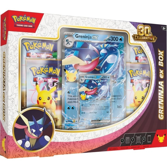 Precomanda Pokemon TCG: 30th Anniversary Greninja ex Box [1]