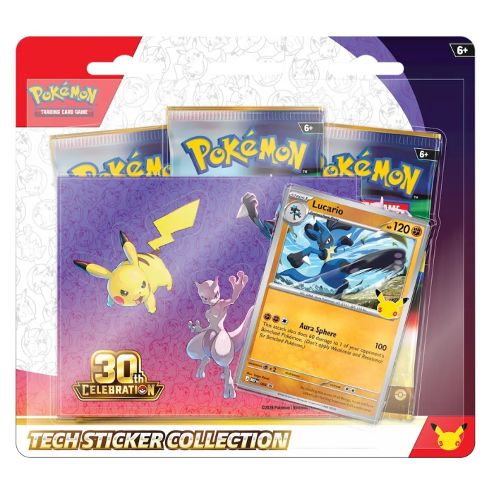 Precomanda Pokemon TCG: 30th Anniversary Tech Sticker Collection [2]