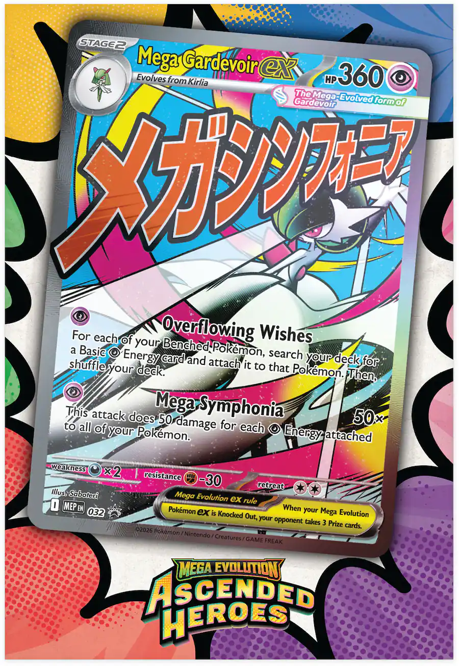 Precomanda Pokémon TCG: Ascended Heroes Premium Poster Collection - Gardevoir [2]