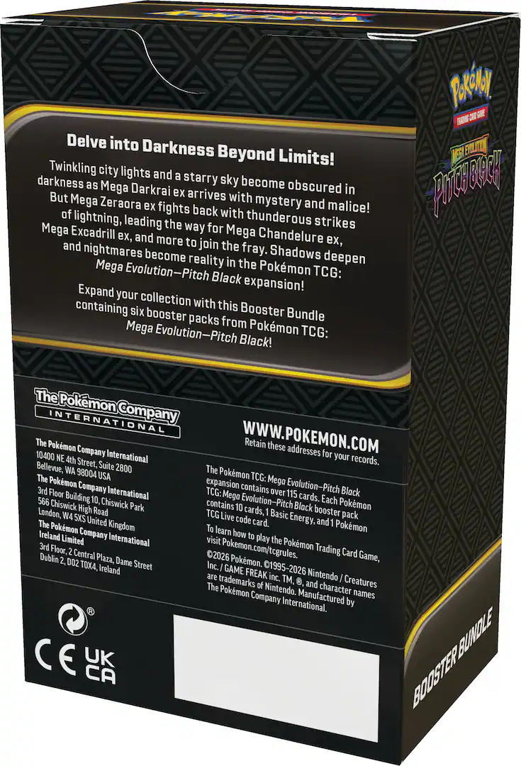 Pokémon TCG: Pitch Black Booster Bundle [3]
