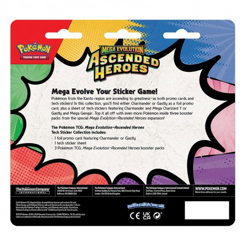 Precomanda Pokémon TCG: Mega Evolution - Ascended Heroes Tech Sticker Collection [4]