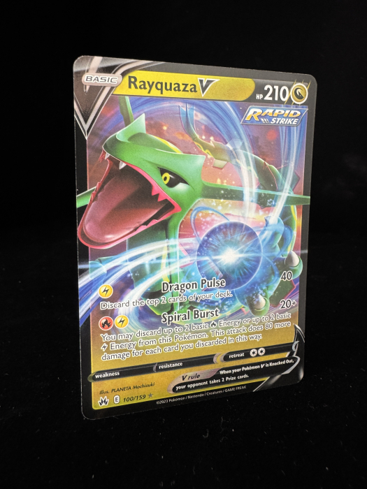 Rayquaza V (CRZ100) - NM | Pokemon Crown Zenith [3]