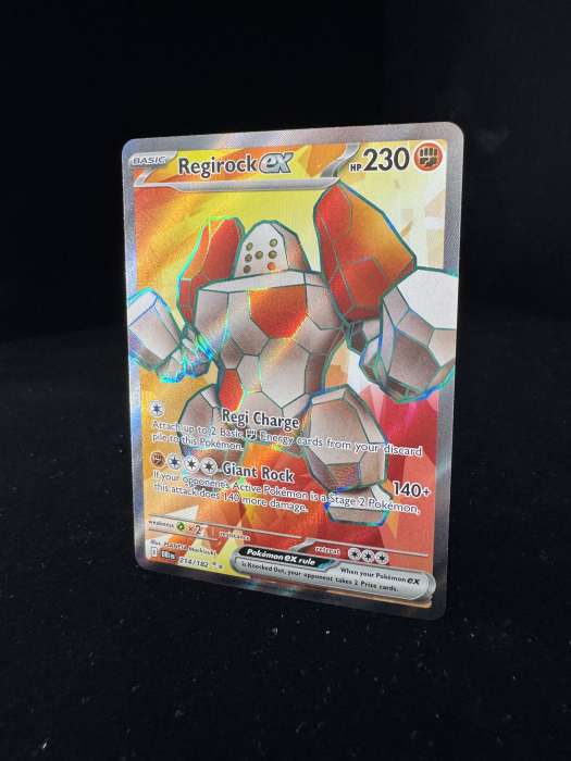 Regirock ex (DRI214) - NM | Pokemon Destined Rivals [4]