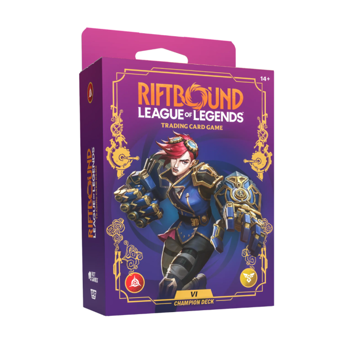 Riftbound: League of Legends TCG Unleashed Champion Deck: Vi [2]