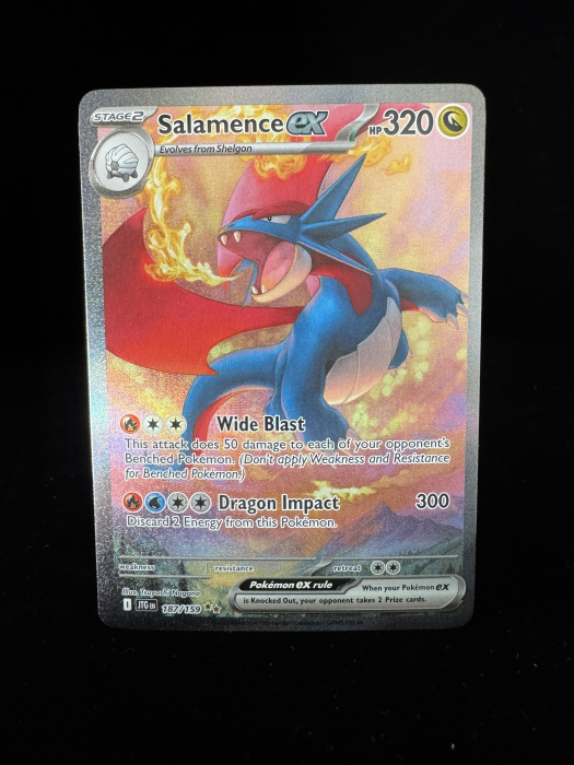 Salamence ex (JTG187) - NM | Pokemon Journey Together [2]
