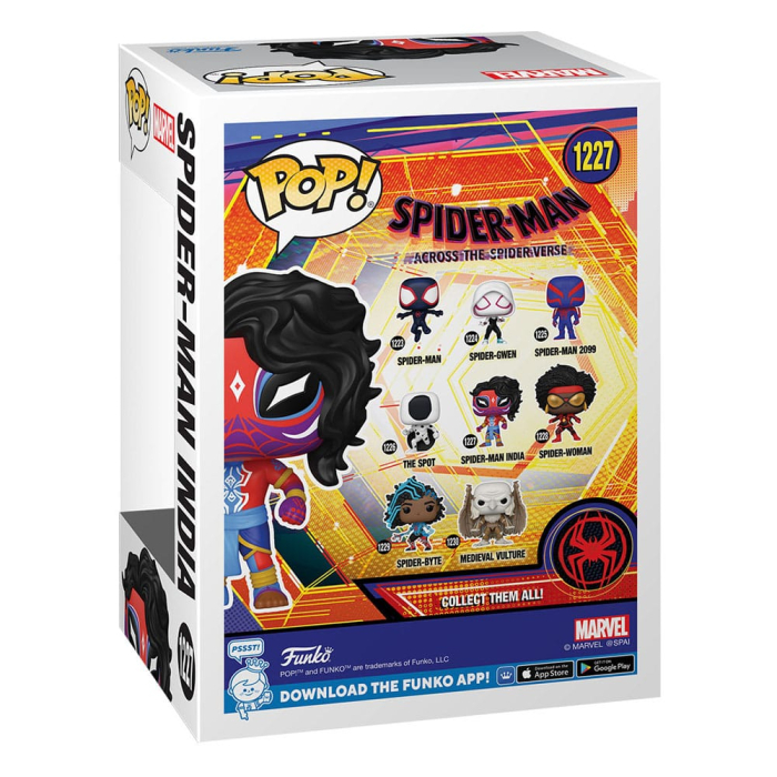 Spider-Man: Across the Spider-Verse POP! Movies Vinyl Figure Spider-Man India 9 cm [3]