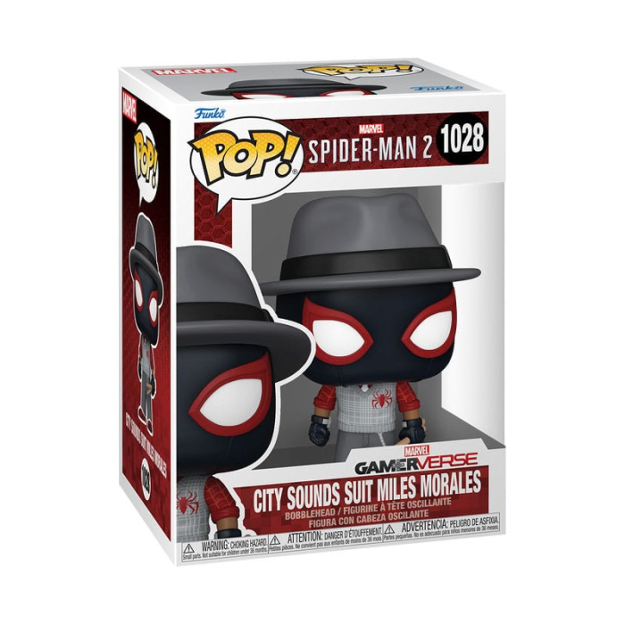 Spiderman 2 POP! Games Vinyl Figure City Sounds Miles 9 cm [2]