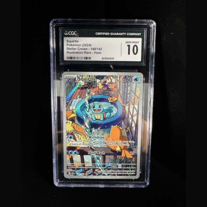 Squirtle (SCR148) - Graded CGC 10 [GEM MINT] | Pokemon Stellar Crown [3]