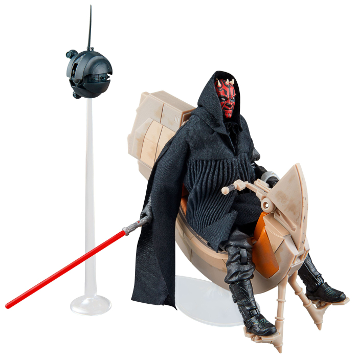 Star Wars Episode I Black Series Vehicle with Action Figure Darth Maul & Sith Speeder 25th Anniversary [8]