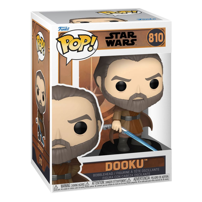 Star Wars POP! Vinyl Bobblehead Figure Dooku 9 cm [2]