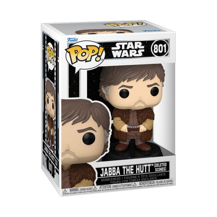 Star Wars POP! Vinyl Bobblehead Figure Jabba the Hutt (Deleted Scenes) 9 cm [2]