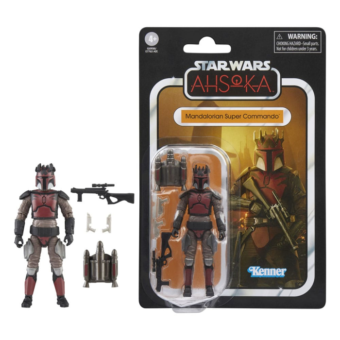 Star Wars: Ahsoka Vintage Collection Action Figure Mandalorian Super Commando 10 cm [3]