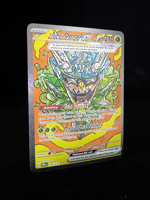 Teal Mask Ogerpon ex (PRE145) - NM | Pokemon Prismatic Evolutions [3]