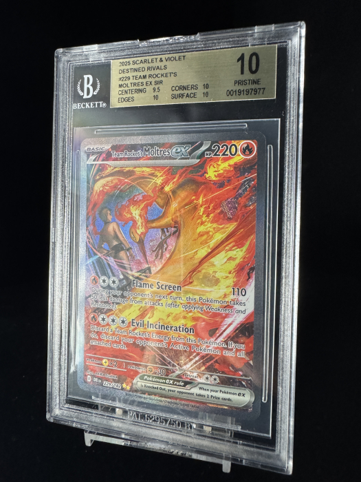 Team Rocket's Moltres (DRI229) - Graded BGS 10 [PRISTINE] | Pokemon Destined Rivals [4]