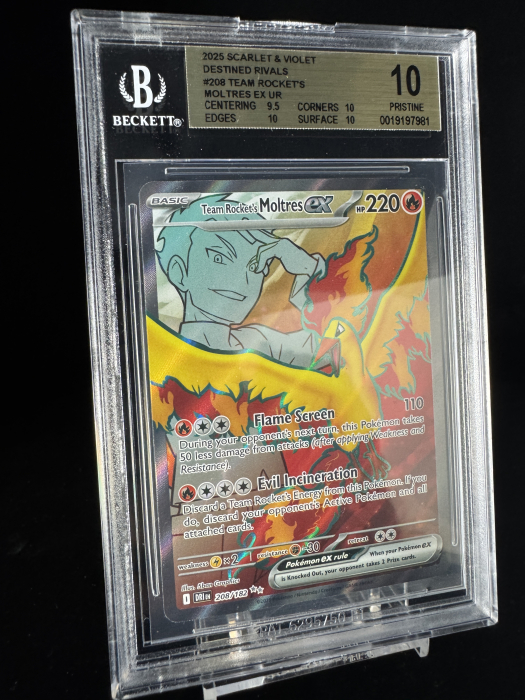 Team Rocket's Moltres (DRI208) - Graded BGS 10 [PRISTINE] | Pokemon Destined Rivals [3]