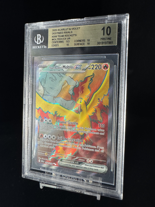 Team Rocket's Moltres (DRI208) - Graded BGS 10 [PRISTINE] | Pokemon Destined Rivals [4]