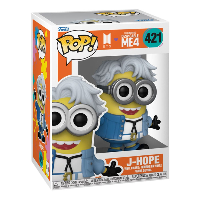 Minions x BTS POP! Rocks Vinyl Figure J-Hope 9 cm [2]