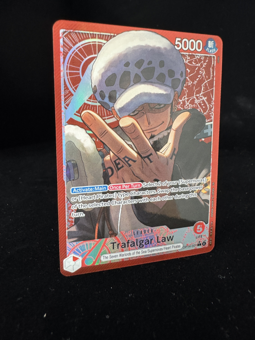 Trafalgar Law (OP14-001) (V.2) - NM | One Piece The Azure Sea's Seven [3]